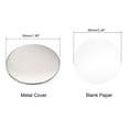 thumbnail image 2 of Unique Bargains 1.95inch Blank Button Making Supplies,10Pcs Badge Parts for Button Maker Machine, 2 of 5