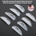 thumbnail image 4 of 8pcs Silicone Durable 4 Sizes False Eyelash Curler Curling Lifting Fake Eye Lashes Pad, 4 of 12