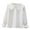 Clear1, variant on uikmnh Tops for Teens Elegant Girls Long Sleeve Party Blouse Ruffled Button Down Shirt for School Size:7-8 Years