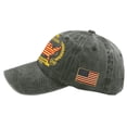thumbnail image 5 of US 250th Anniversary Celebration Hat 1776-2026 4th of July Patriotic Cap USA American Flag Distressed Hat Adjustable Casual Cap for Men Women Outdoor Events,Camouflage Green, 5 of 5