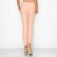 thumbnail image 4 of Women's Ultra Stretchy Classic 5 Pocket Jeggings, Full Length, Large, Peach, Small, 1 Piece, 4 of 8