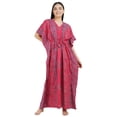 thumbnail image 1 of eloria Women Kaftan Dress eloria Women Maxi Plus Size Cover-Up Caftan Boho eloria Womens Party Wear, Color: Pink, 1 of 5