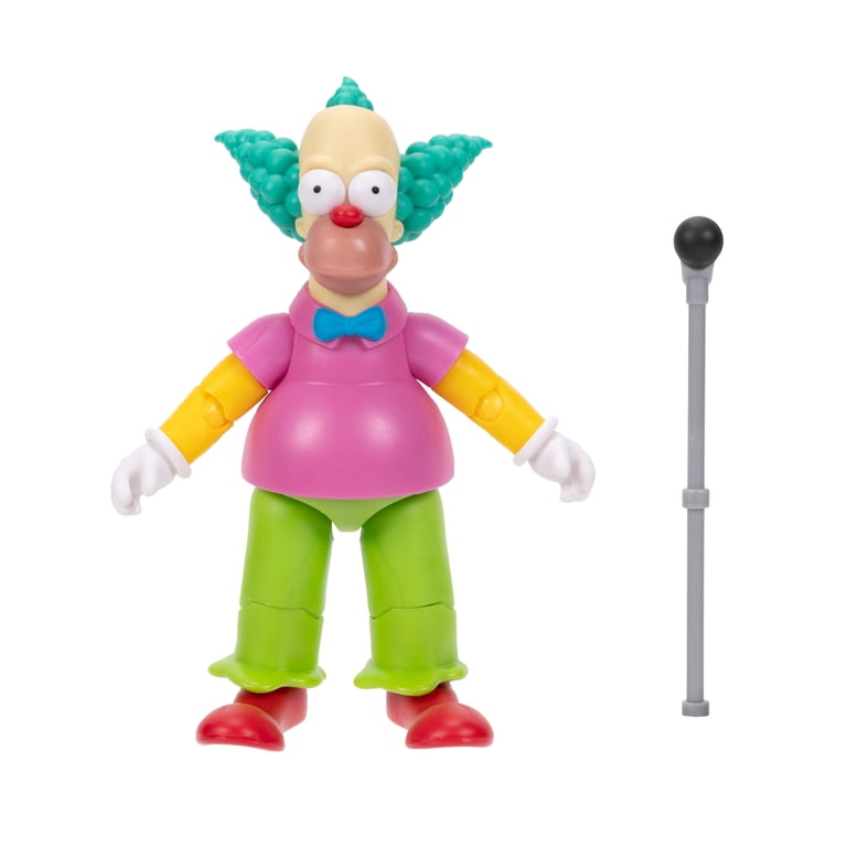 The Simpsons 5 inch Krusty the Clown Action Figure with Accessory