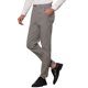 thumbnail image 4 of Pantalones de cuadros INSPIRE CHIC para hombres, con colores contrastantes, patrón de cuadros, pantalones de negocios 30 gris, 4 of 5