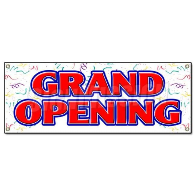 1.5'X4' GRAND OPENING SALE BANNER Outdoor Indoor Sign Now Open New Store Retail 