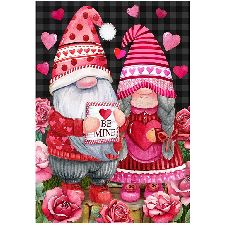 DIY Gnomes Diamond Painting Kits for Kids Adults, Full Drill 5D  Easter/Valentine's Day Diamond Painting Kits Gnomes Diamond Art, DIY  Diamond Art Gnomes for Home Wall Decor 