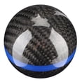 thumbnail image 1 of Perilla de fibra de carbono Manual Universal para coche, cabezal de cambio de marchas, 6 velocidades, negro con línea azul Jadeshay  A, 1 of 8