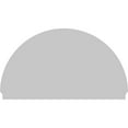 thumbnail image 5 of Ekena Millwork 86"W x 49-3/4"H x 2-3/4"P Half Round 4 Spoke Architectural Grade PVC Combination Pediment, 5 of 7