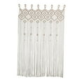 thumbnail image 2 of FashionCha Macrame Curtain Doorway Curtain Crafts Home Decor Wall Decor Tassel Boho Curtain Type A, 2 of 9