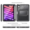 thumbnail image 7 of Soke iPad Mini 6th Generation Case 2021 Released, with Built-in Screen Protector, Rugged Shockproof Full Protective Cover with Pencil Holder & Kickstand for Apple iPad Mini 6 8.3 Inch(Black), 7 of 7