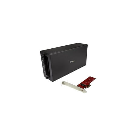 UPC: 0065030879132 | StarTech BNDTB4M2E1 Thunderbolt 3 to M.2 PCIe Adapter – External PCIe Enclosure / Chassis plus Card – with DisplayPort Monitor Port – PCIe SSD