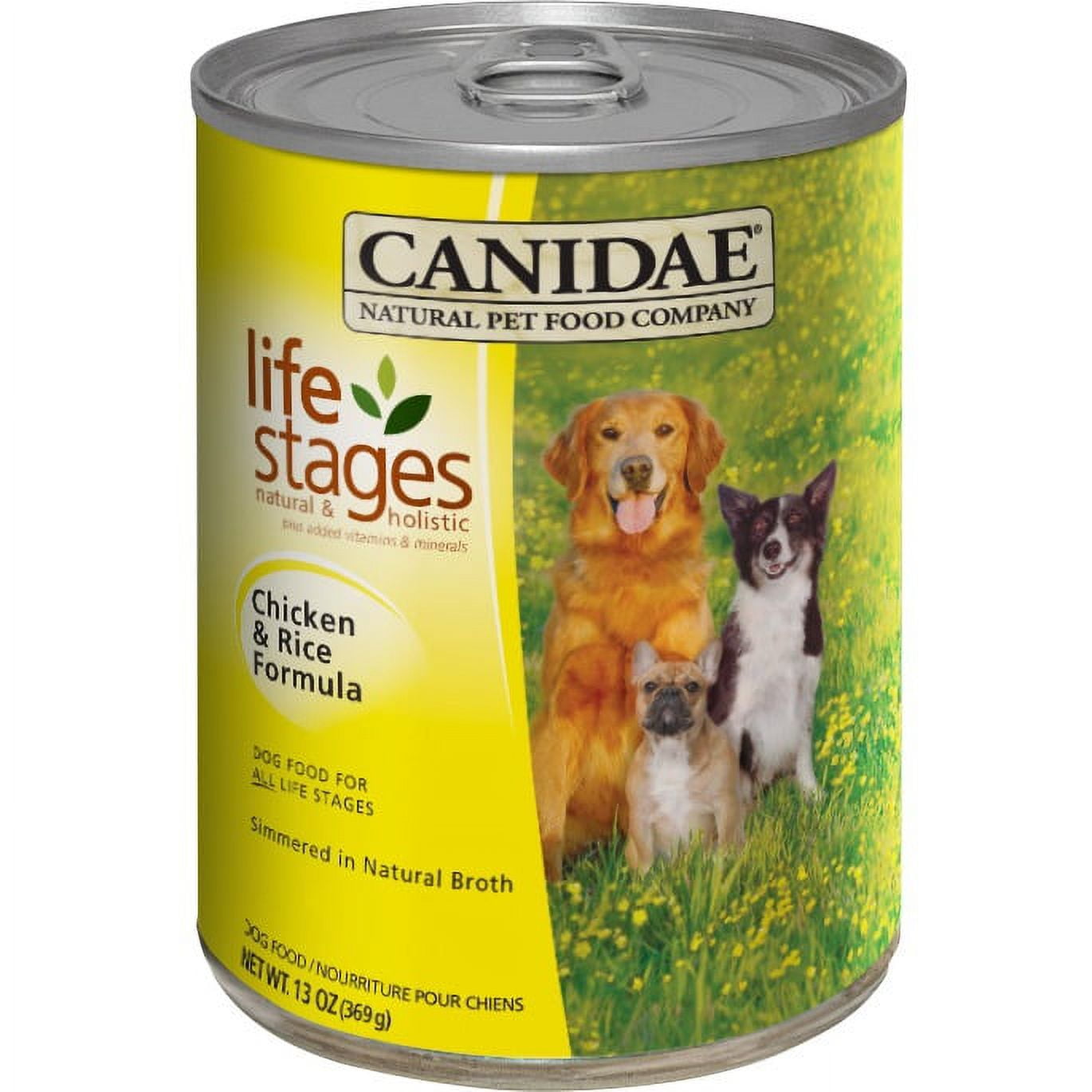 (Pack of 12) Canidae All Life Stages Chicken & Rice Wet Dog Food, 13 oz
