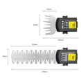 thumbnail image 3 of Taille-haies Électrique Sans Fil 7,2 V Rechargeable pour Jardin, Coupe-Cisaille pour Arbustes, 3 of 7