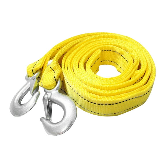 FRCOLOR tow strap Car Towing Rope Nylon Truck Trailer Pulling Rope Heavy Duty Recovery Tow Strap,181.1"X1.57"X0.08"