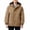 Khaki, variant on SGFCWSX Boys Winter Jacket Hooded Fleece Lined Warm Windproof Water Resistant School Snow Outdoor Wear with Pockets Khaki Size 5T