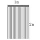 thumbnail image 2 of FloreceBien - Paquete de 3 cortinas con flecos para decoración de fiestas, bodas, graduaciones, cumpleaños, Navidad, eventos, fiestas, suministros de 1 x 2 m, 2 of 5