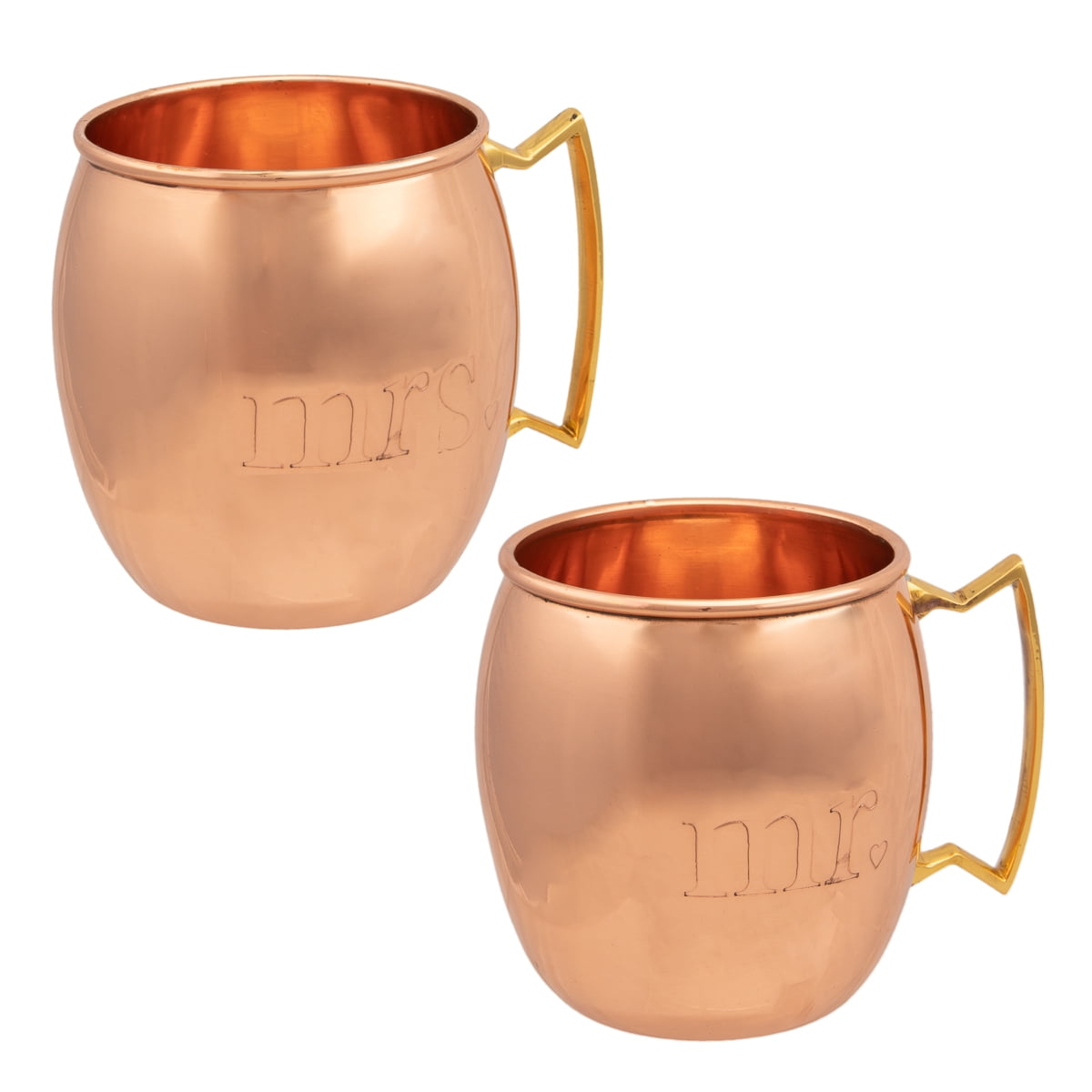 1 Solid Copper 20oz Moscow Mule Mugs With Dragon Handle By Old Dutch ODI