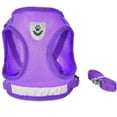 thumbnail image 3 of LAICAIW Dog Harness and Leash Set, No Pull Reflective Adjustable Pet Soft Mesh Chest Vest Harnesses Easy Control for Small Medium Dogs and Cats Outdoor Walking, 3 of 7