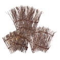 thumbnail image 1 of TEHAUX 9Pcs Japanese Bamboo Fence Micro Landscape Scene Decoration Light Brown, 1 of 6