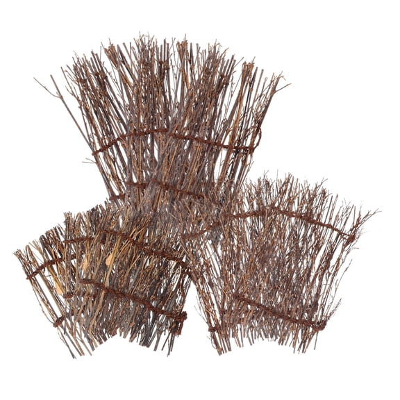 FESTFENDS Scenic Spot Decoration Mini Fence Decor Rectangular 9Pcs