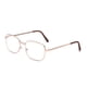 thumbnail image 4 of Gafas de lectura con base de hierro y metal, montura completa, transparentes, de resina, a la moda, 4 of 5