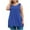 Blue, variant on Loopsun Womens Summer Top Plus Size, Tank Tops for Women, Women's Oversized Sleeveless T-shirt Loose Tank Top Light Blue XL