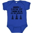thumbnail image 3 of Inktastic Future Oil Rig Worker Boys or Girls Baby Bodysuit, 3 of 5