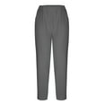 thumbnail image 6 of Sherpa Fleece Lined Sweatpants for Women Fuzzy Plush Padded Pants Winter Thicken Shaggy Jogger Trousers Thermal Pants, 6 of 7