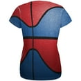 thumbnail image 2 of Championship Basketball Royal Blue & Red All Over Womens T Shirt Multi 2XL, 2 of 2