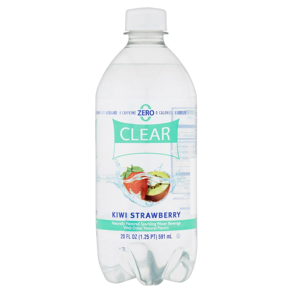 Clear American Kiwi Strawberry Sparkling Water, 20 Fl. Oz. Walmart