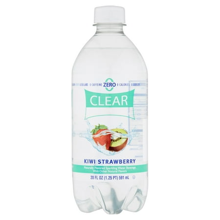 Clear American Kiwi Strawberry Sparkling Water, 20 Fl. Oz.