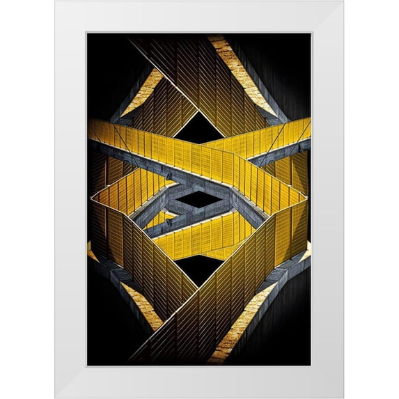 Corte, Raffaele 13x18 White Modern Wood Framed Museum Art Print Titled - Visione