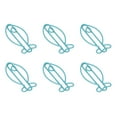 thumbnail image 3 of Clips en Forme de Papier, 100 Pcs de Papier de Processus de Galvanoplastie pour Document, 3 of 8
