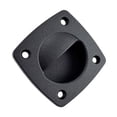 thumbnail image 1 of Bote 2,32 ''pulgadas cuadrado tirante manija negro Nylon para RV bote cubierta escotilla puerta pequeña sala cajón ferretería empotrado MONTAJE de Yotijar tirador de puerta empotrado, 1 of 10