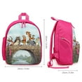 thumbnail image 2 of Winnie The Pooh Backpacks Bookbag Casual Daypack for Travel Camping Hiking, 2 of 6