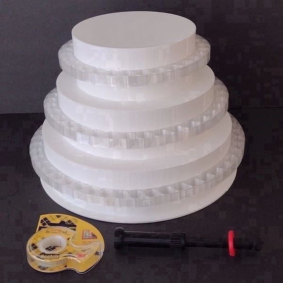 10-inch 3-Tier Money Cake Kit by DJRV Party Supply