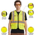 thumbnail image 5 of Chaleco de seguridad AK A-KSAFETY Chaleco reflectante de alta visibilidad, 5 of 5