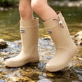 thumbnail image 4 of HAYIMI Kids Cartoon Rainboots Waterproof Round Toe Rain Boots For Outdoor Play Lightweight Rubber Rain Boots Boys Girls With Traction Sole Educational Camping Adventure Footwear Fashionable Shoes, 4 of 5