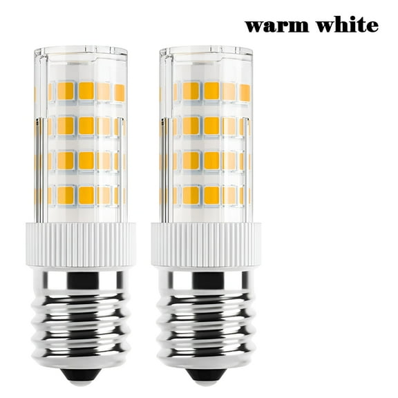 HIBIBUD E17 LED Light Bulb Intermediate Base for Microwave Oven Refrigerator Table (Warm White)