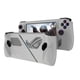 thumbnail image 1 of Funda de consola de juegos de silicona/TPU con soporte para Asus Rog Ally (silicona blanca), 1 of 6