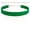 Green, variant on Leather Choker for Women, 0.6" Classic Ribbon Style, Adjustable 12–18", Stainless Steel Clasp, Minimalist Goth/90s Layering Collar — Black