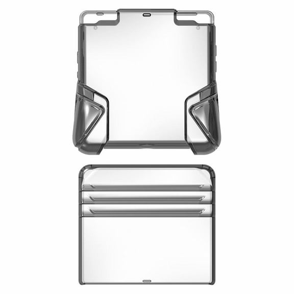 IFRINID Compatible with RG34XX SP Handheld Game Console Case, Transparent TPU Protective Cover with Full Edge Protection for Portable Gaming Device