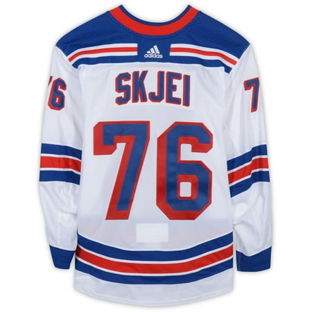 Brady Skjei New York Rangers Game-Used #76 White Jersey vs. Vegas Golden Knights on January 8, 2019 - 1994 Stanley Cup Anniversary Night - Size 58 - Fanatics Authentic