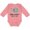 Mauve, variant on Inktastic Mimi and Pappy Love Me Elephant Boys or Girls Long Sleeve Baby Bodysuit