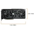 thumbnail image 5 of GIGABYTE Gaming Radeon RX 9070 GRE 12GB GDDR6 PCI Express 5.0 ATX Graphics Card GV-R907GREGAMING OC-12GD, 5 of 10