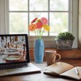thumbnail image 2 of Ramiter New Pattern Nordic Flower Vase Imitation Ceramic Flower Pot Ornament Home Decor, 2 of 5