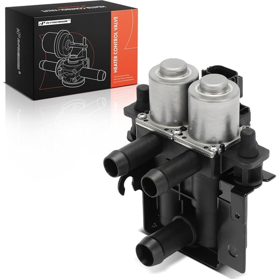 A-Premium Heater Control Valve Compatible with Lincoln, Ford & Jaguar Models - LS 2000-2002, Thunderbird 2002, S-Type 2000-2002
