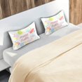 thumbnail image 7 of GZHJMY Easter Standard Satin Pillowcase Happy Easter Colorful Eggs Pillow Case Cover Home Bedding Smoothy Ultra Soft Pillow Cover Rectangle Bedding Deco Home Decor, 7 of 7