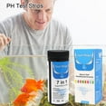 thumbnail image 4 of YIgang 7 In 1 50Pcs Water Quality Detection Test Strips Aquarium Fish Tank Residual Chlorine Test Paper For Pool Ph Level Test, 4 of 11