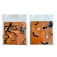 thumbnail image 7 of 2PCS Halloween Tablecloth, Scary Pumpkin Rectangular Halloween Table Cover,Orange, 7 of 7